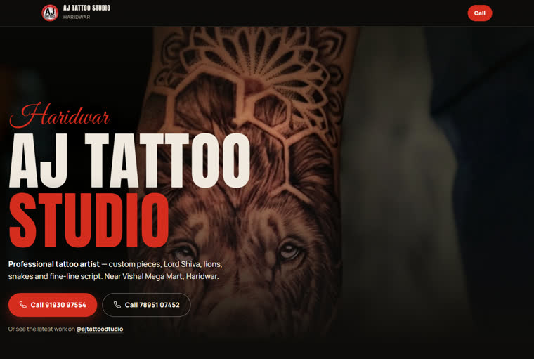 AJ Tattoo Studio