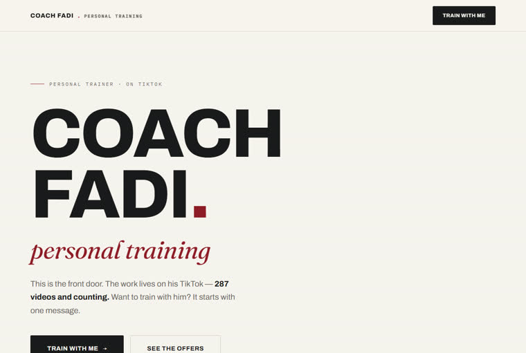 Coach Fadi