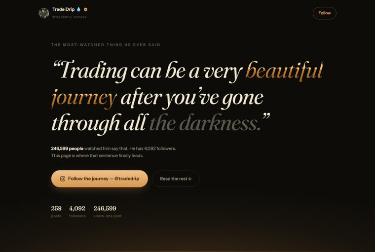 Trade Drip